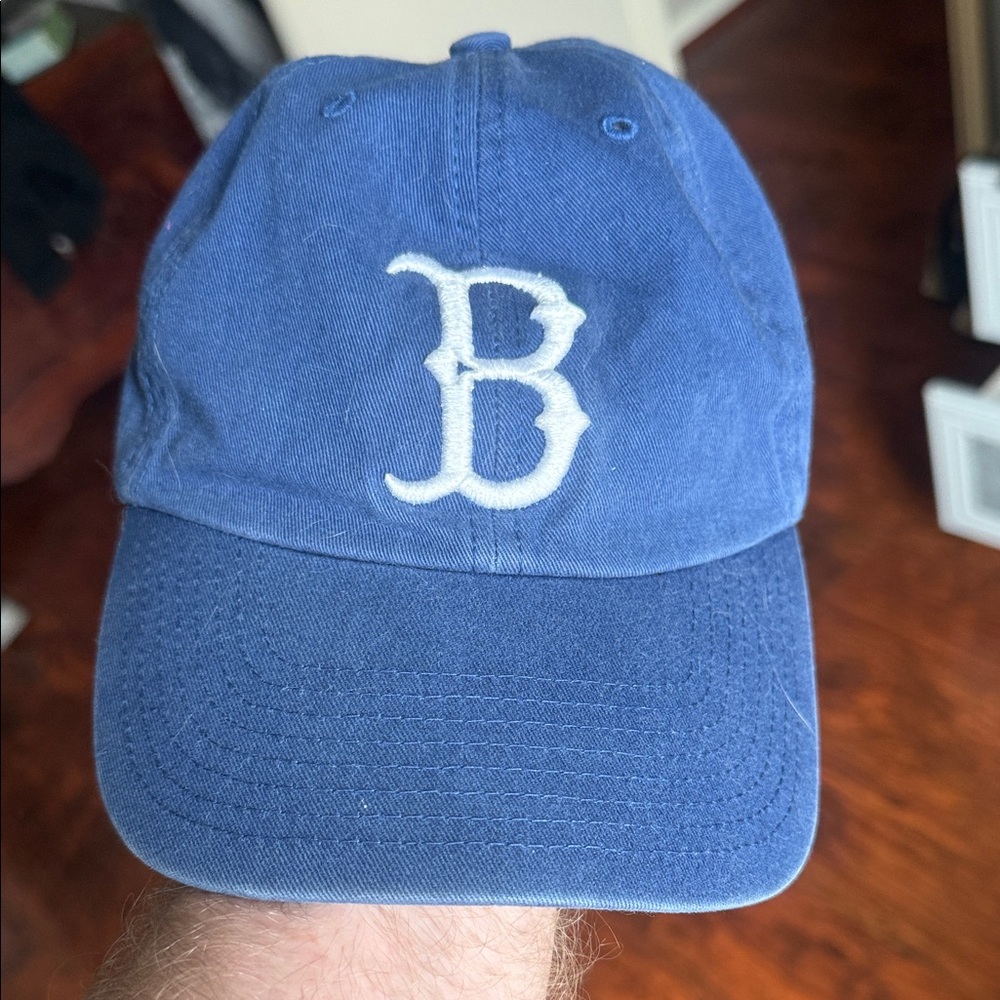 Brooklyn Dodgers Men's Blue Baseball Cap with White 'B' Embroidered Logo